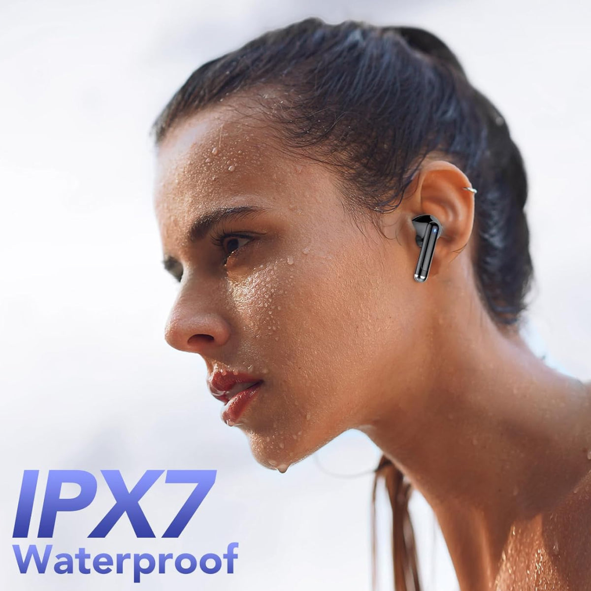 Wireless Bluetooth Earbuds, Long Lasting 52H Battery Life