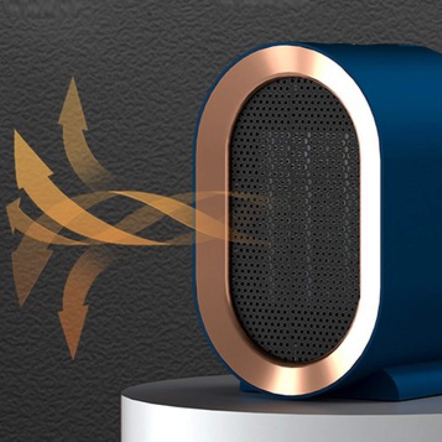 Space Saving Portable Electric Heater for Small Rooms