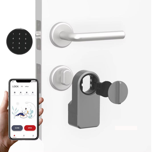 Smart Front Door Lock With Keyless Entry And WiFi Control - Lusomart