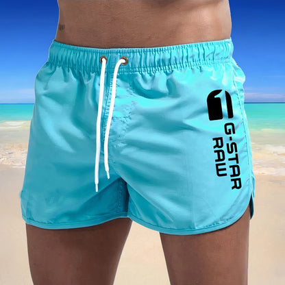 Waterproof Men's Swim Shorts for Beach Activities - Lusomart