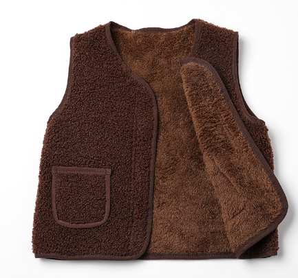 Warm Cozy Teddy Vest for Winter - Lusomart