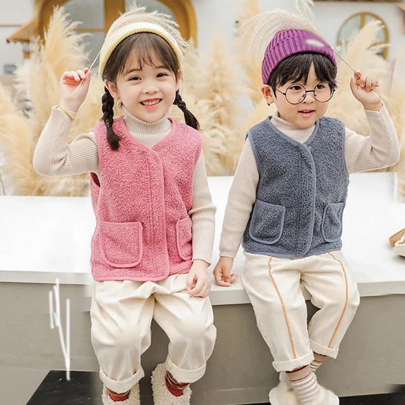 FrostEase™ – Lightweight teddy vest – For cold days in style 4