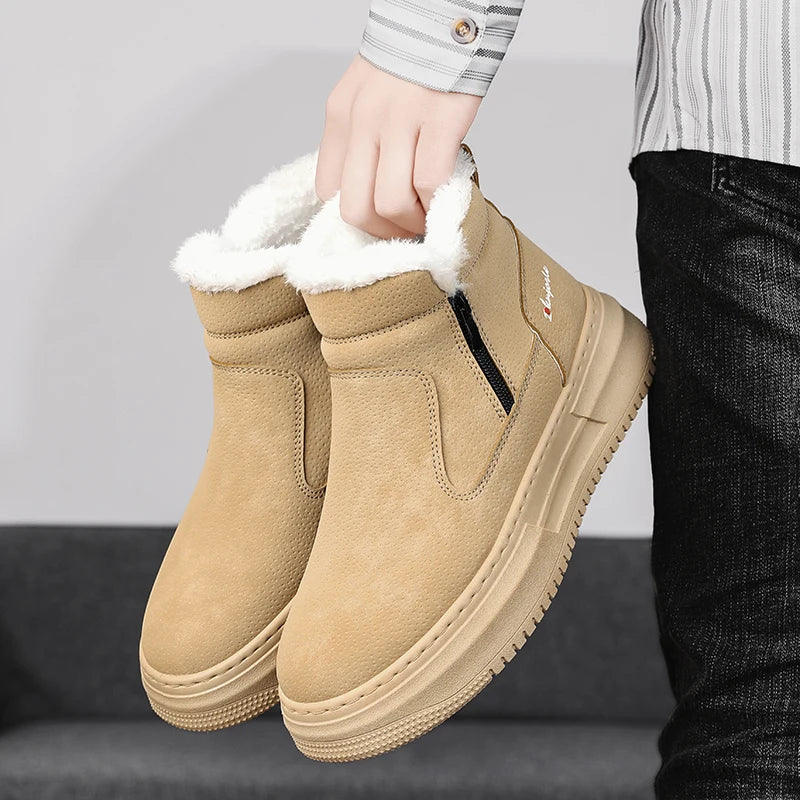 FrostGuard | Cozy Durable Men's Snow Boots for Winter Adventures 2