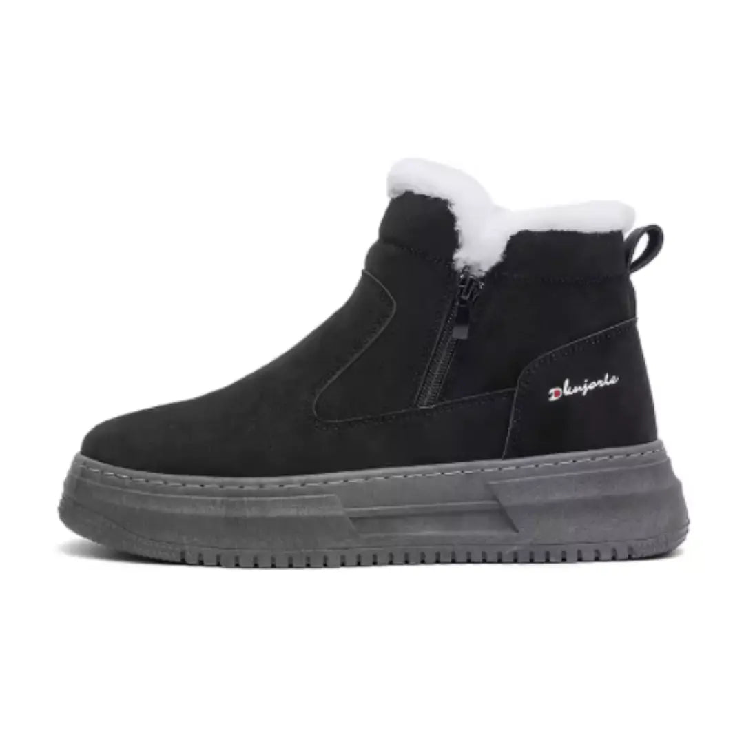 FrostGuard | Cozy Durable Men's Snow Boots for Winter Adventures 4