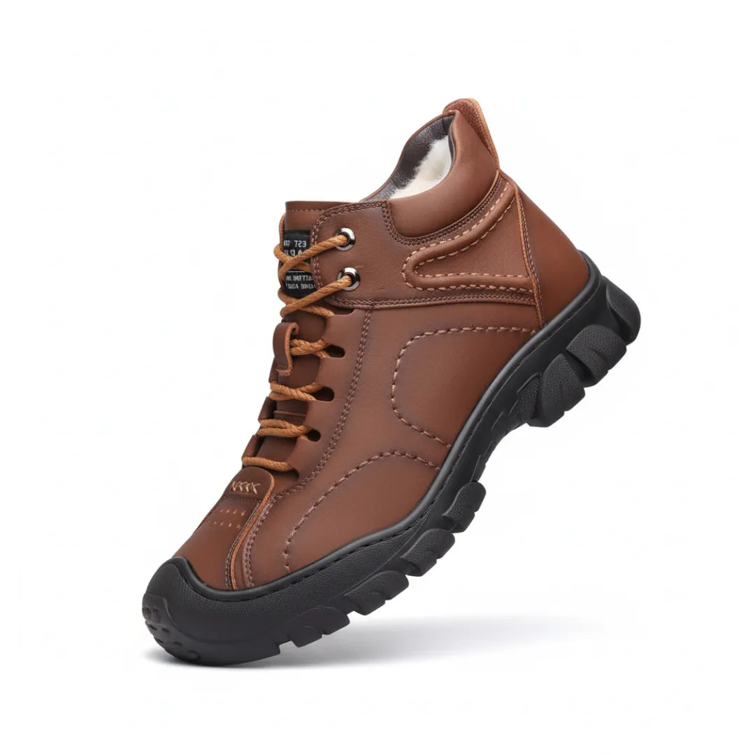 FrostGuard | Cozy Durable Men's Winter Walking Boots with Non-Slip Sole 4