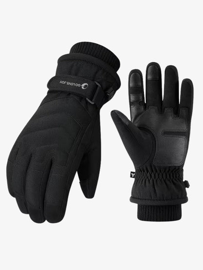 Warm Waterproof Men's Snow Gloves - Lusomart