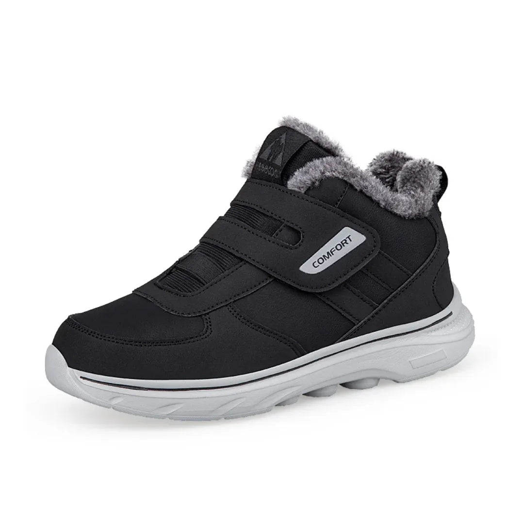 FrostGuard | Stylish Comfortable Men's Snow Boots with Velcro Closure 1