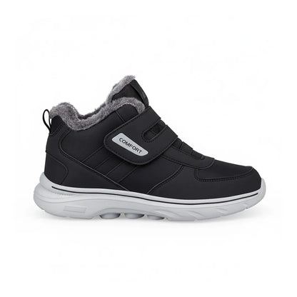 FrostGuard | Stylish Comfortable Men's Snow Boots with Velcro Closure 2