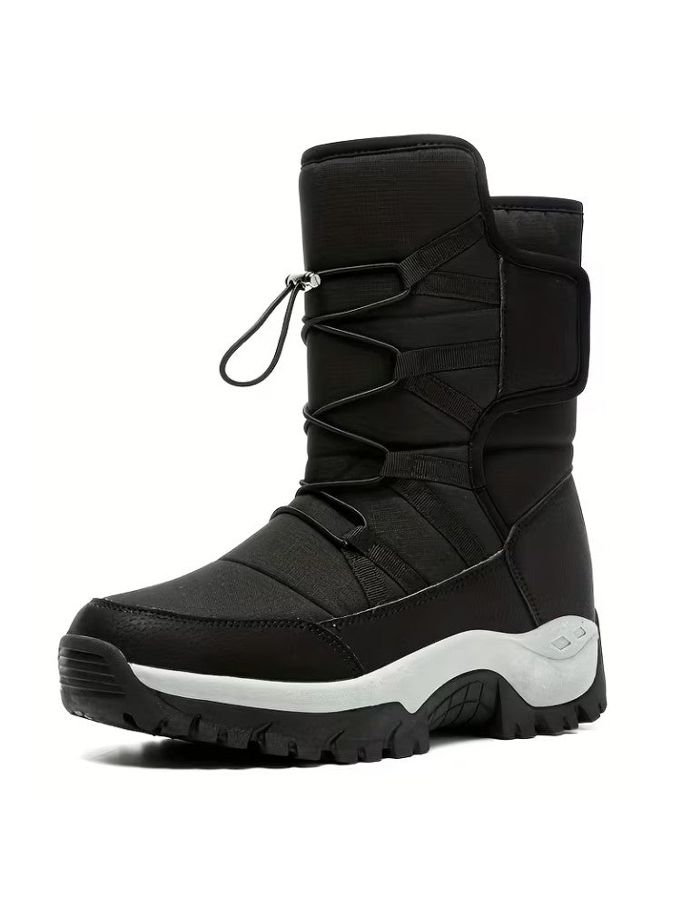 Warm Insulated Waterproof Men's Winter Boots - Lusomart