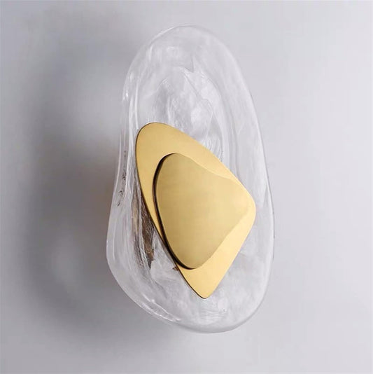 Elegant Glass LED Wall Light for Modern Home Decor - Lusomart