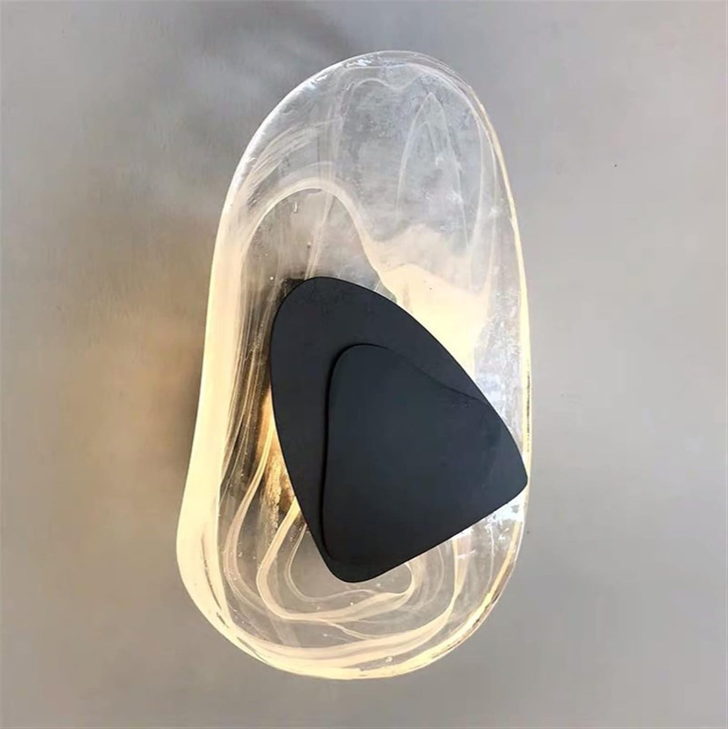 FrostLume – Minimalist Wall Light with Elegant Crystal Accent 5