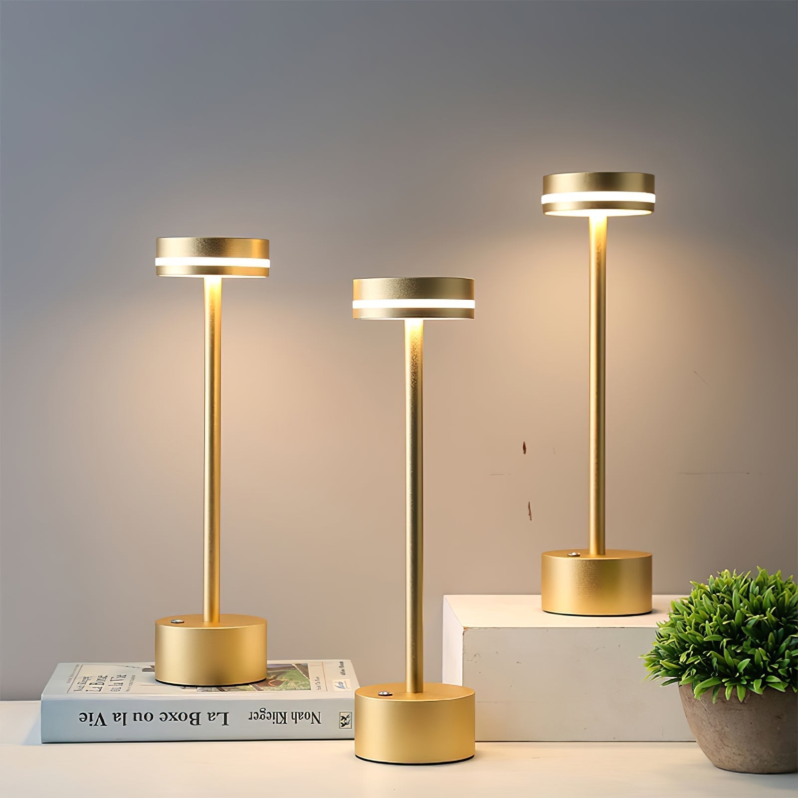 FunRadiance - LED Table Lamp with Vibrant Design and Warm Glow 4