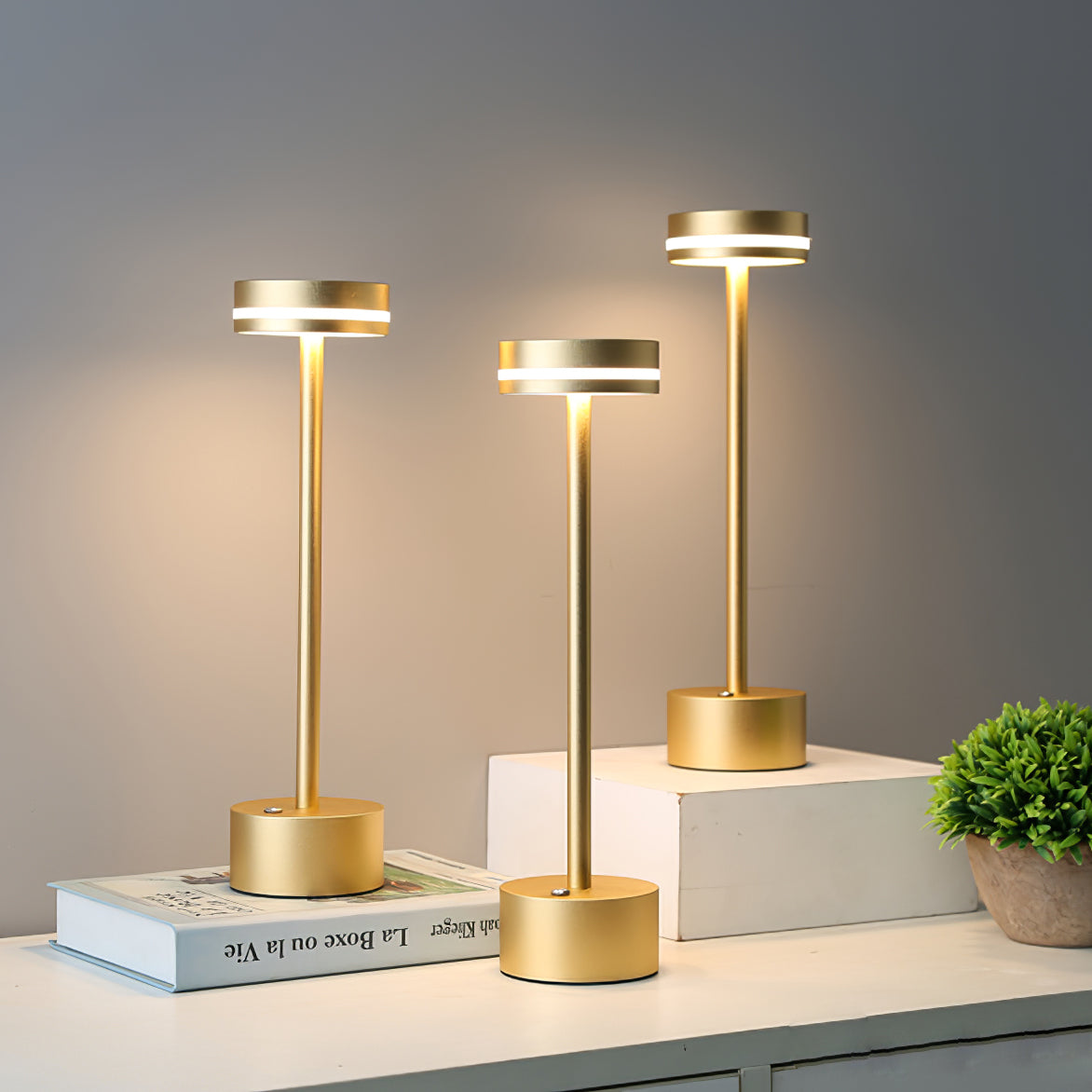 FunRadiance - LED Table Lamp with Vibrant Design and Warm Glow 8
