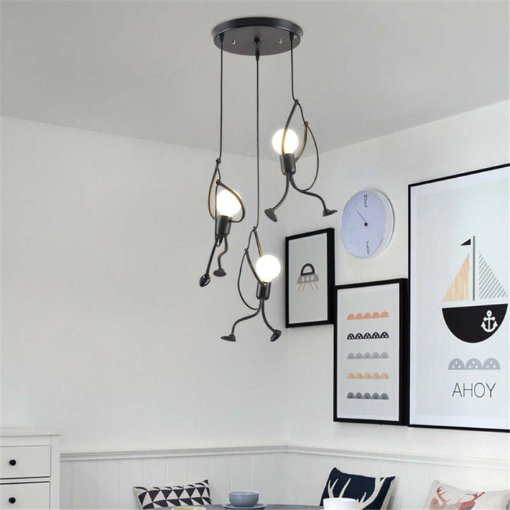 Unique Geometric Pendant Ceiling Light