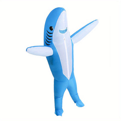 Colorful Shark Inflatable Costume for Adults and Kids - Lusomart