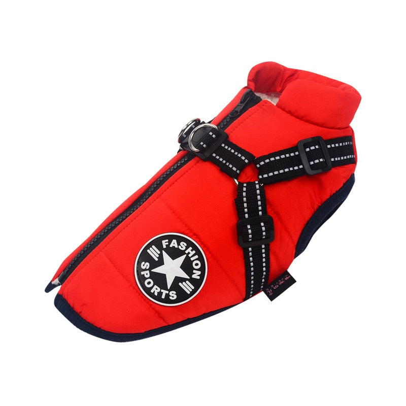FurGuard | Warm & Secure Dog Coat with Built-In Harness 7