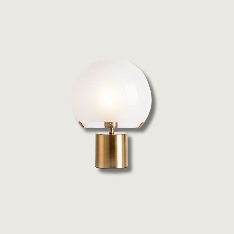 FusionGlow – Retro-Inspired Table Lamp with Glass Base 1