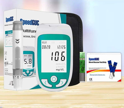 Advanced Health Tracker: Cholesterol, Sugar & Acid Tester