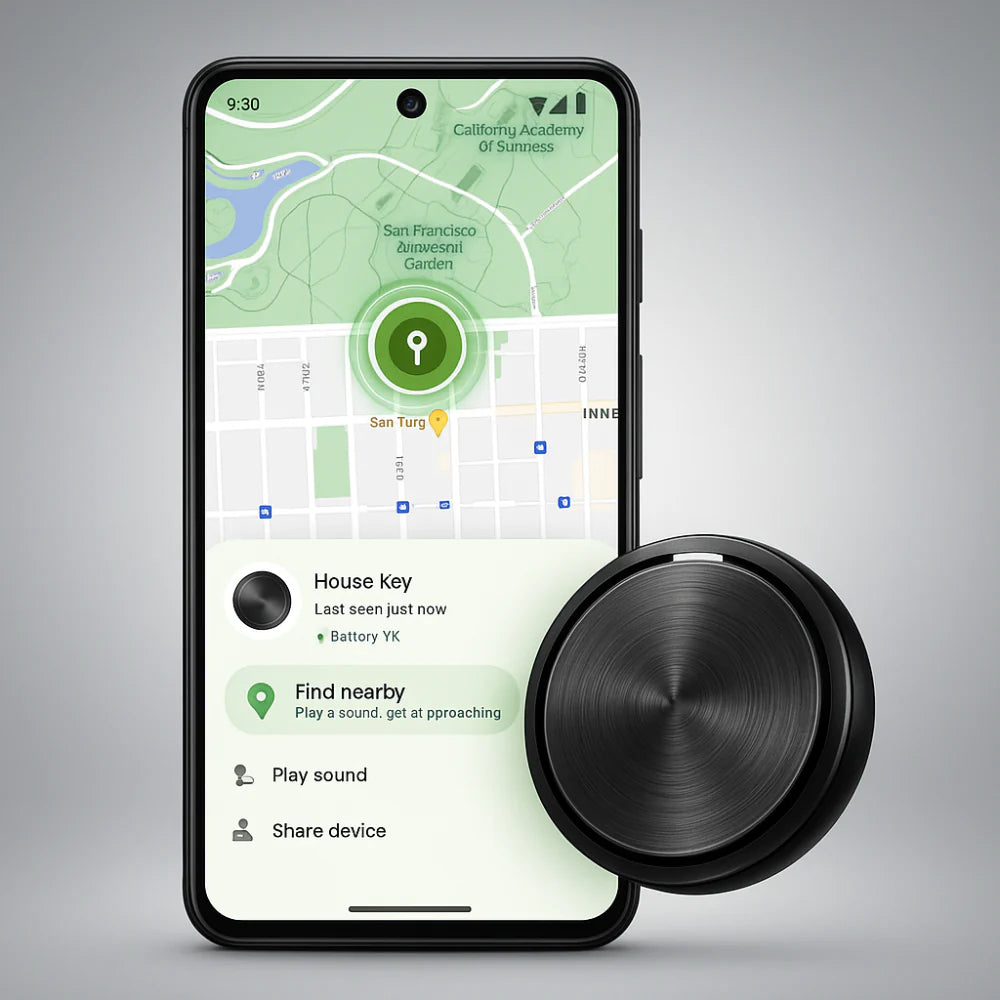 Wireless GPS Tracking Device for Keys Pets Bags - Lusomart