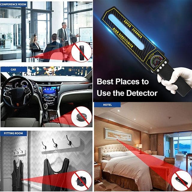 GPS Tracker Detector #2025 – Advanced bug detector for hidden cameras and trackers 2