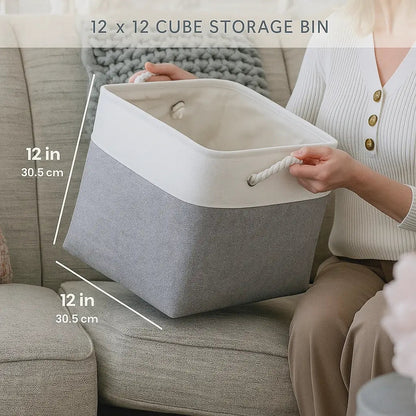 Gael Collapsible Storage Bin For Toys & Books Inovessa