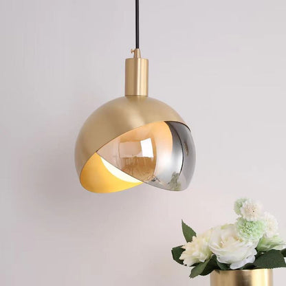 Luxury Round Glass Pendant Lighting Fixture