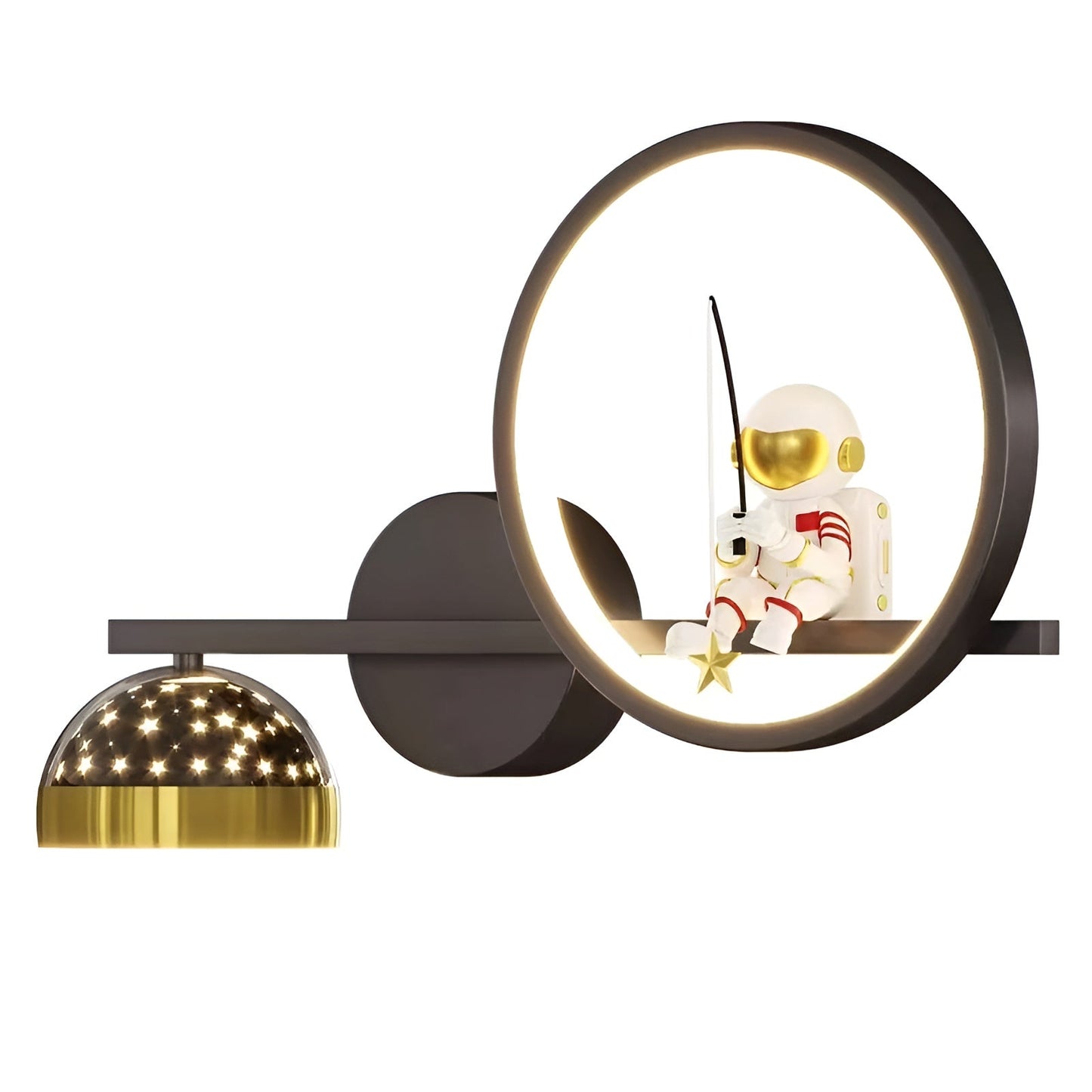 Colorful Kid's LED Wall Light with Starry Night Projection