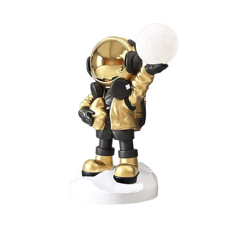 GalacticGlow | Whimsical Modern Astronaut Standing Floor Lamp 1