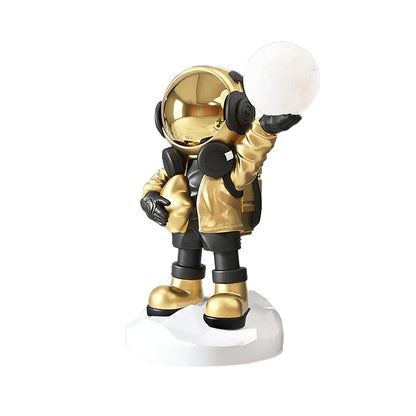 GalacticGlow | Whimsical Modern Astronaut Standing Floor Lamp 1
