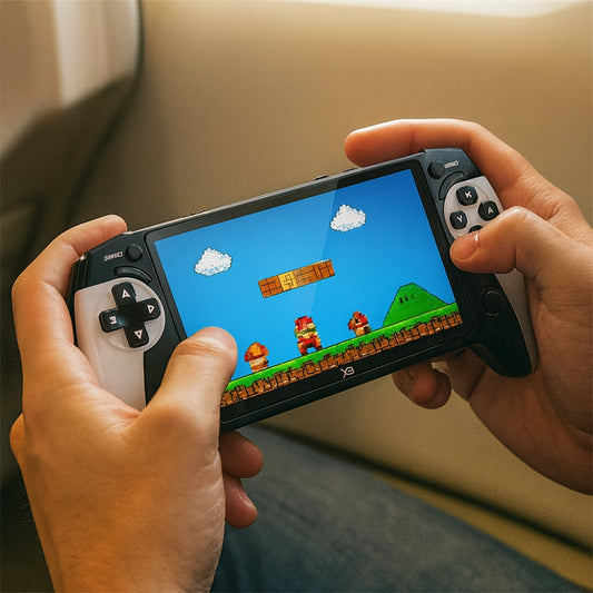 Compact Retro Handheld Gaming Console HD Display - Lusomart