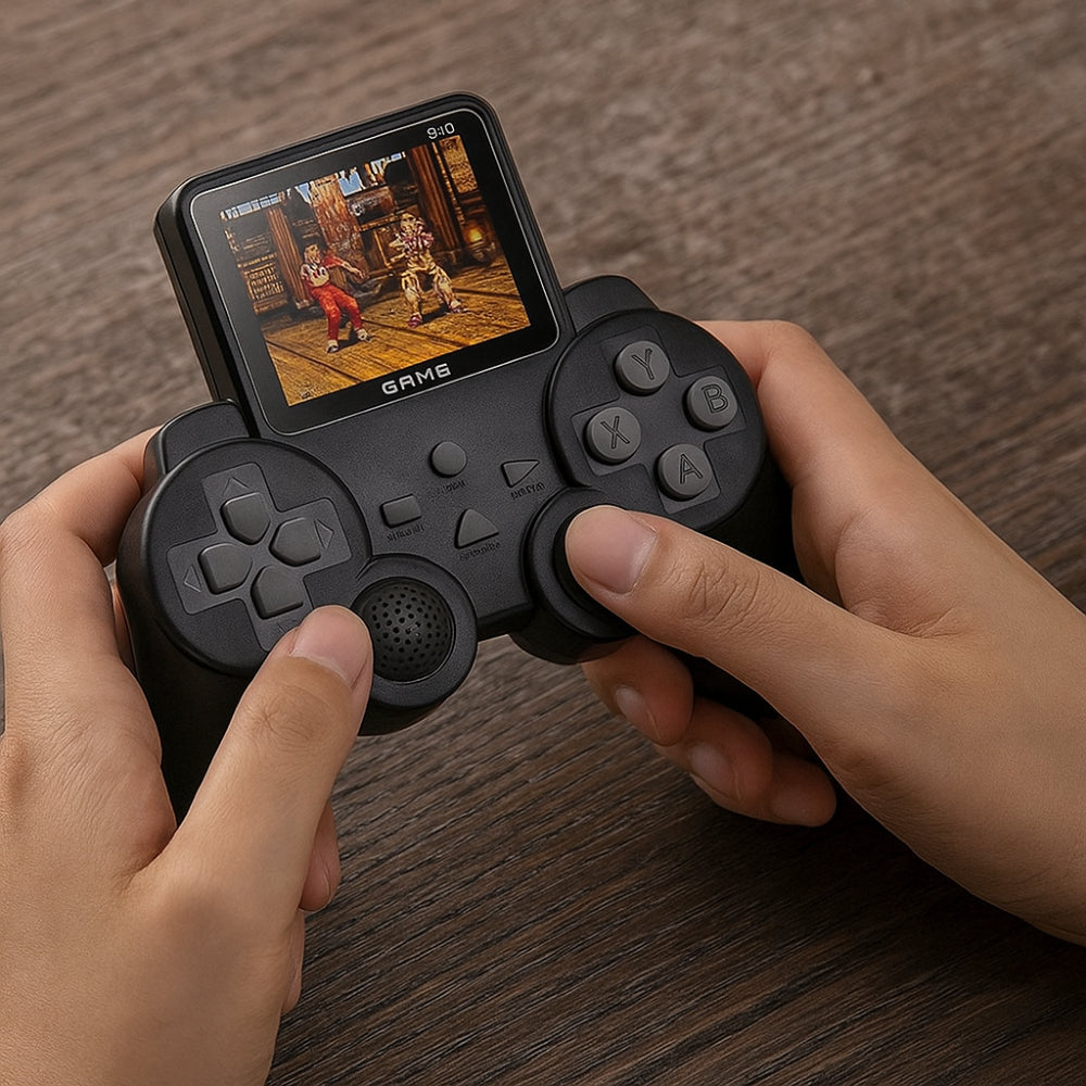 Portable Retro Game Console with Wireless Gamepad Set - Lusomart