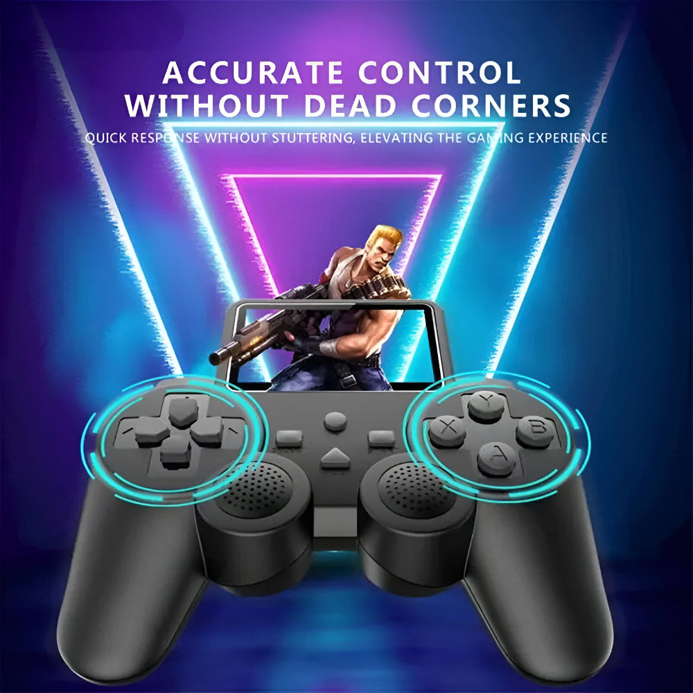 Portable Retro Game Console with Wireless Gamepad Set