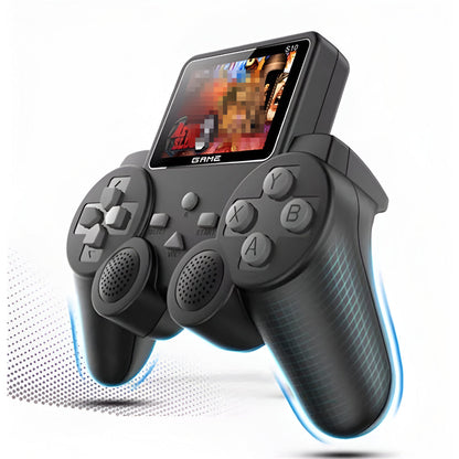 Portable Retro Game Console with Wireless Gamepad Set