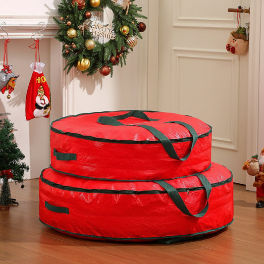 Holiday Ornament Storage Container Christmas Decor Box - Lusomart