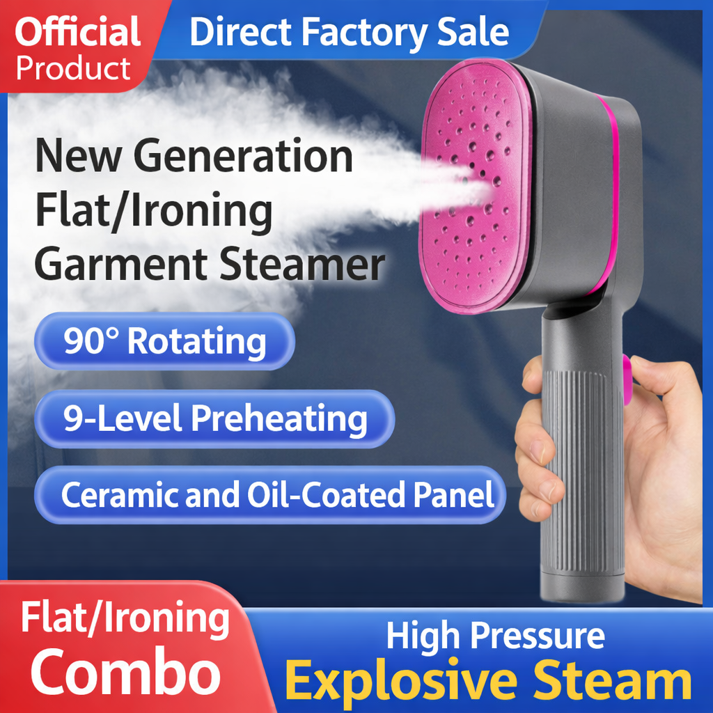 Portable Compact Travel Steamer for Clothes
