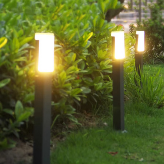 Weatherproof Solar Powered Garden Lamp - Lusomart
