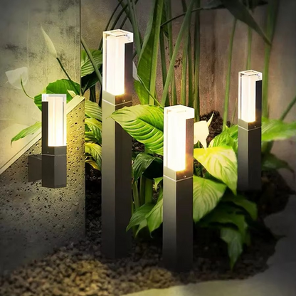 Weatherproof Solar Powered Garden Lamp