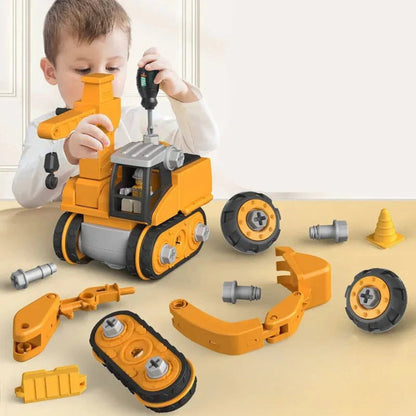 GearWise – Buildable vehicle set with tools and parts for interactive engineering play 3