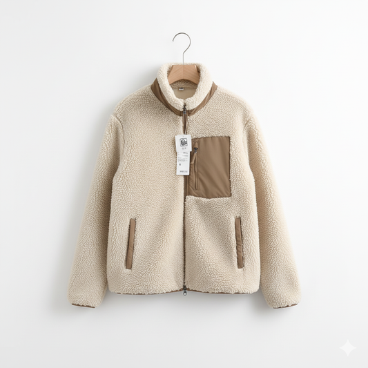 Soft Women's Fleece Zip Up Jacket for Daily Wear - Lusomart