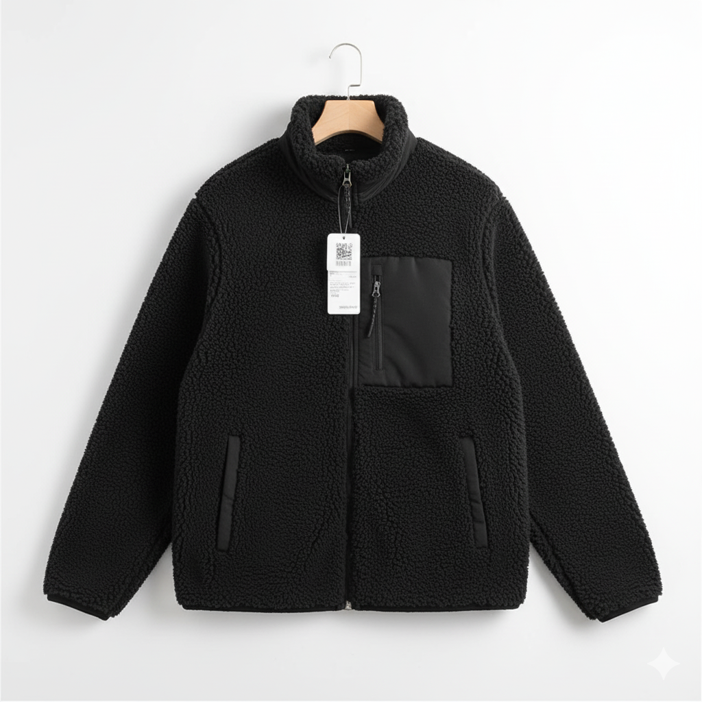Soft Women's Fleece Zip Up Jacket for Daily Wear
