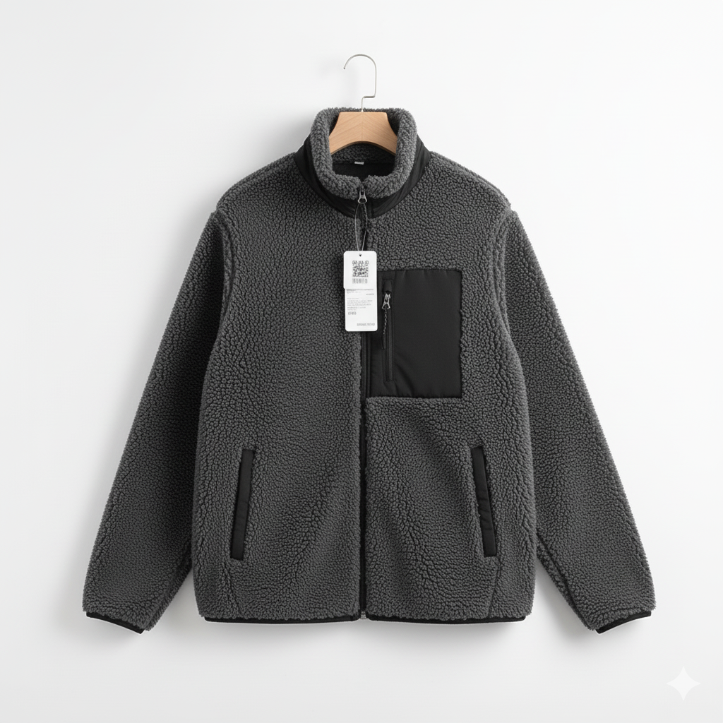 Soft Women's Fleece Zip Up Jacket for Daily Wear