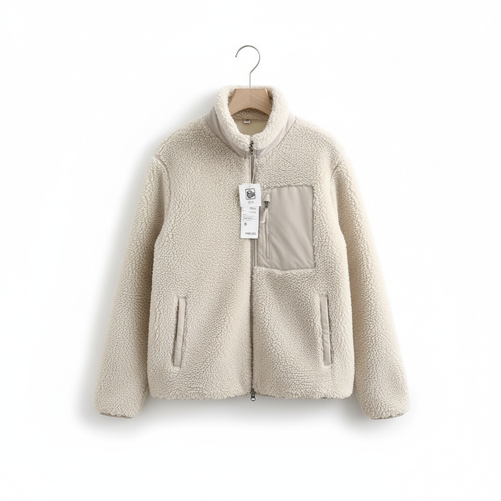 Soft Women's Fleece Zip Up Jacket for Daily Wear