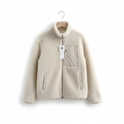 Soft Women's Fleece Zip Up Jacket for Daily Wear