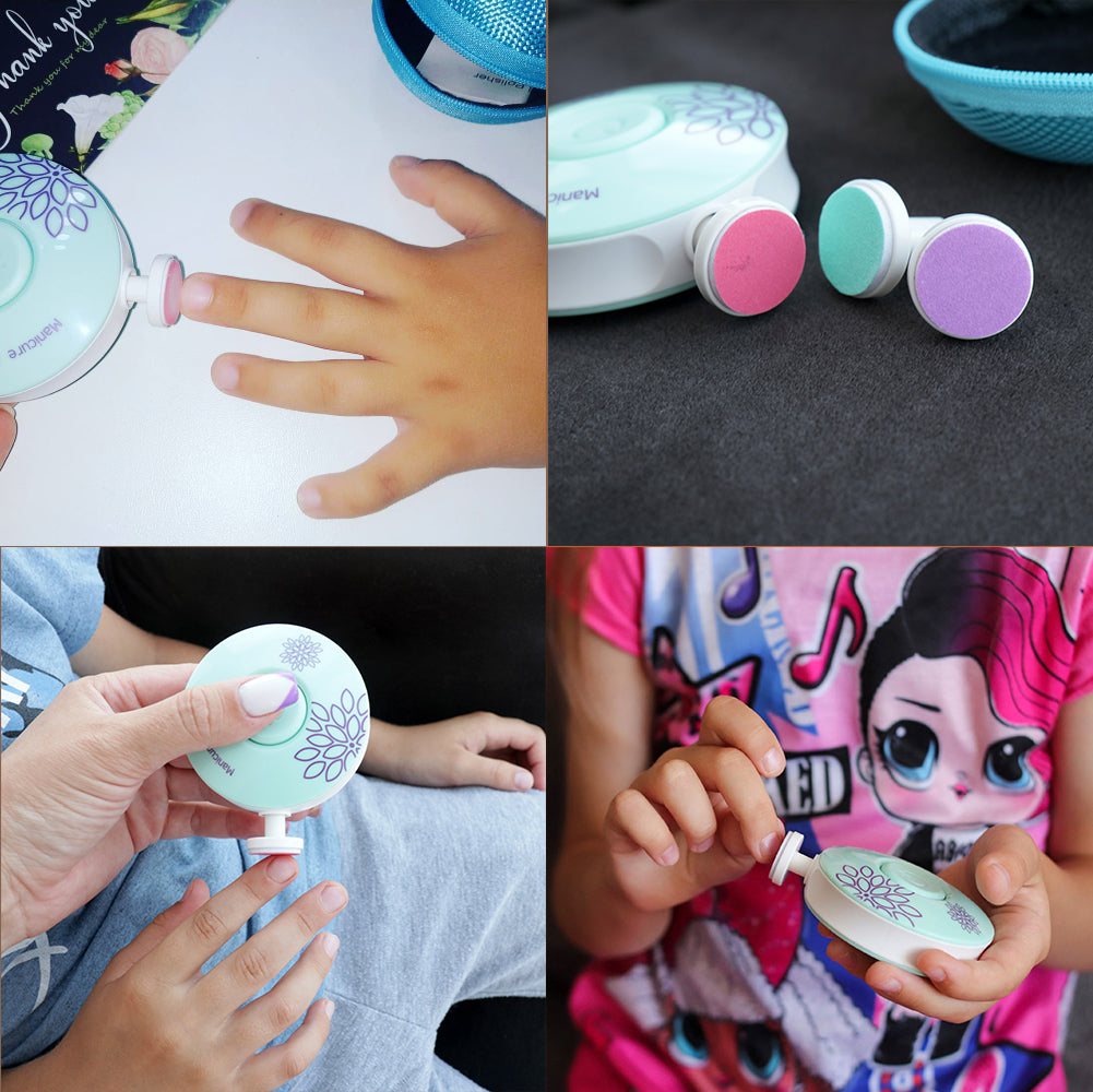 GentleTouch | Safe Electric Baby Nail Trimmer Grooming Set 2