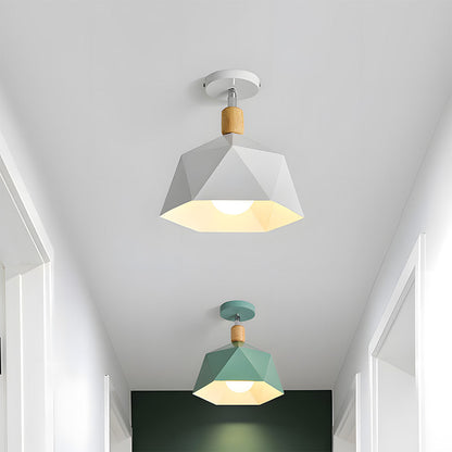 Contemporary Industrial Style Ceiling Light Fixture - Lusomart