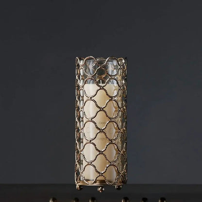 Angular crystal vase featuring geometric glass construction for modern decorative centerpieces