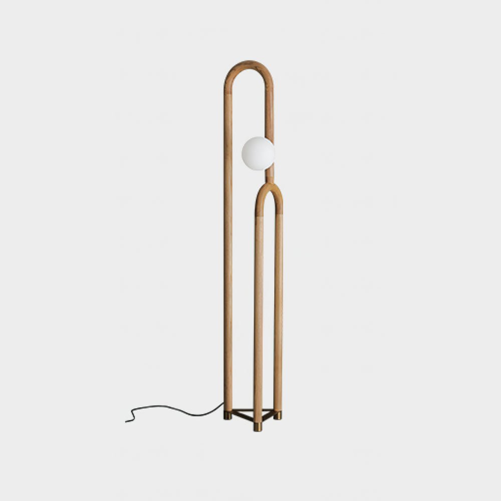 Sleek Contemporary Floor Lamp with Linear Design - Lusomart