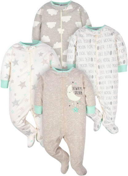 Gerber Baby Sleepsuit for Boys with Feet 1