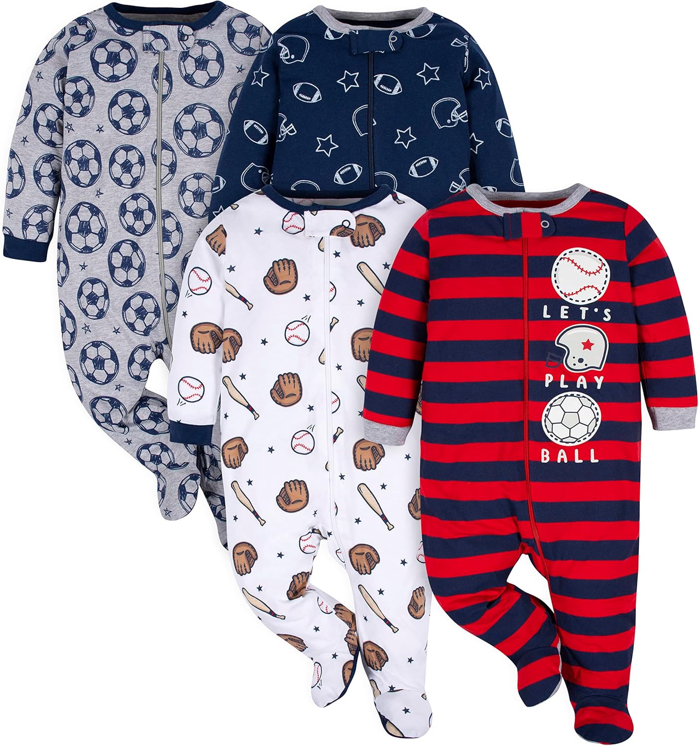 Gerber Baby Sleepsuit for Boys with Feet 2