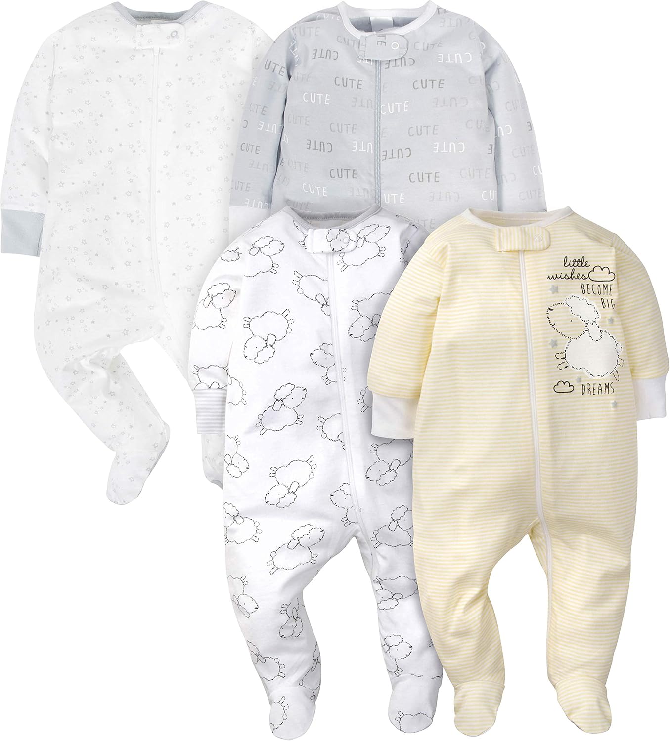 Gerber Baby Sleepsuit for Boys with Feet 3